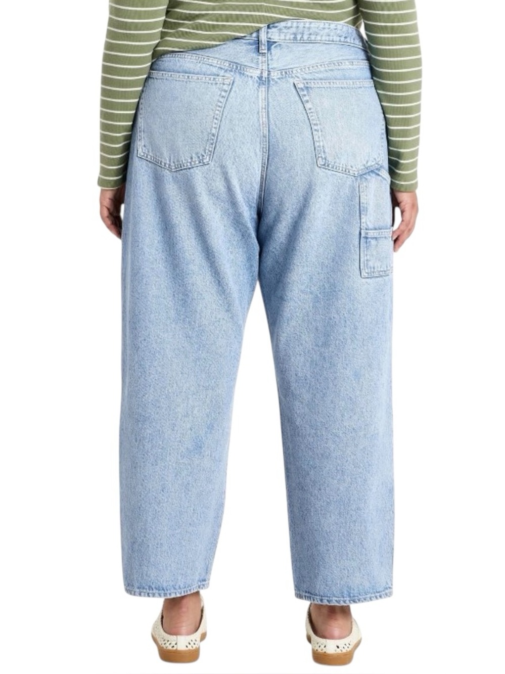 Universal Thread Mid-Rise Painter Boyfriend Jeans Sz 17 NWT - Picture 3 of 15